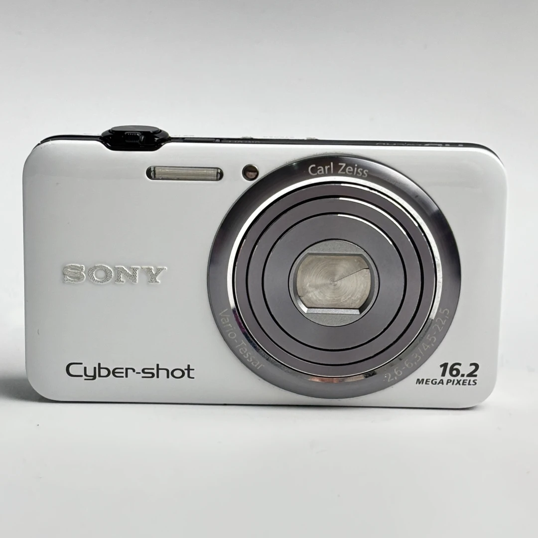 95新 Sony/索尼 wx7奶白色日版1620万像素5倍光学变焦复古ccd