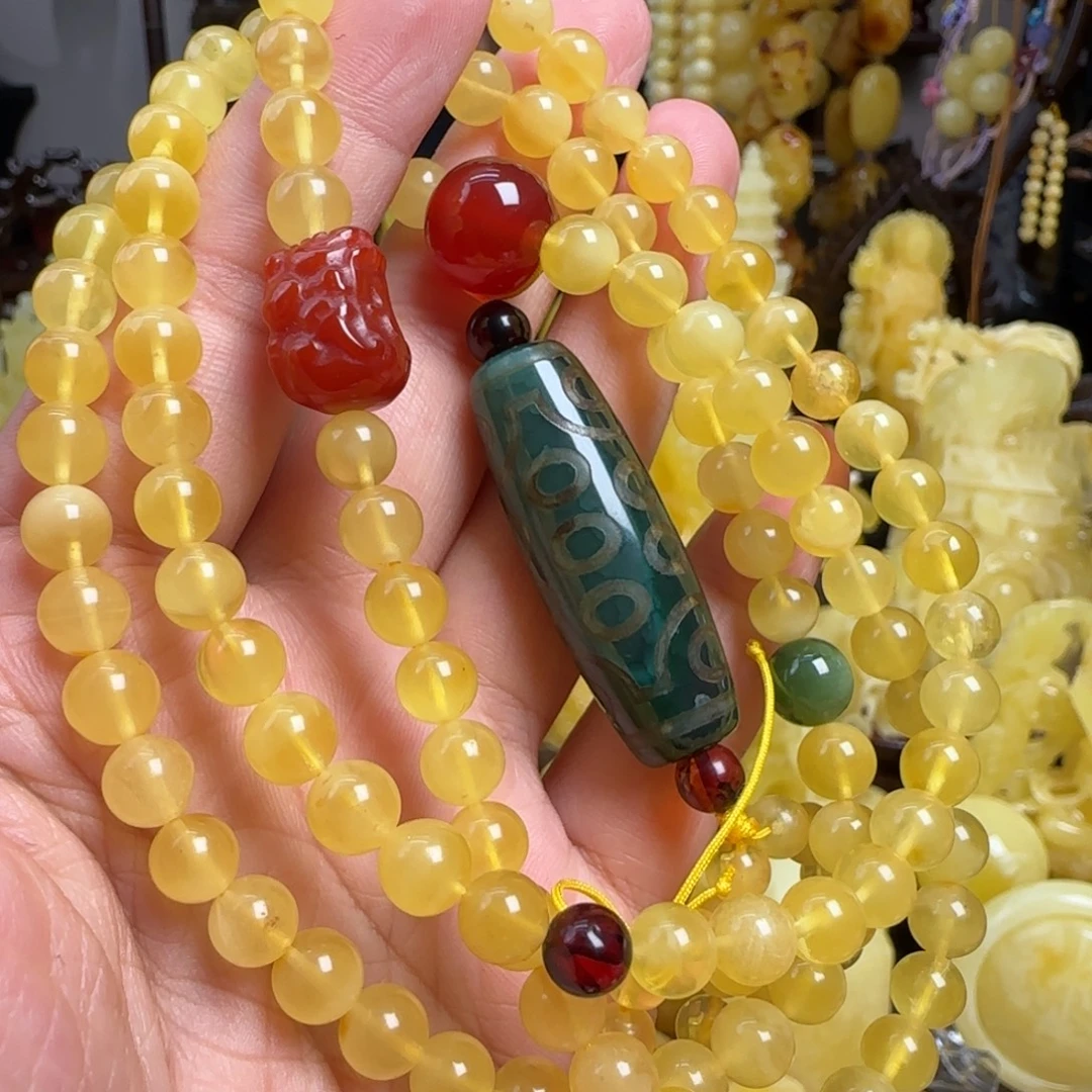 蜜蜡未镶嵌珠宝奇石6