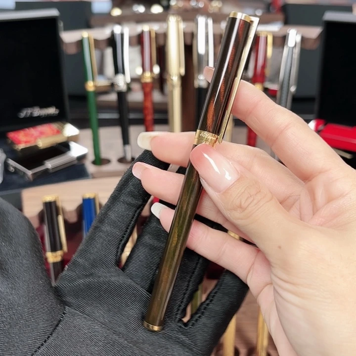 银都家黑洒金中性笔