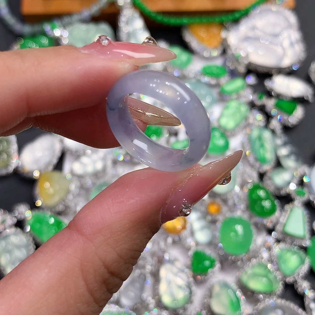翡翠戒指未镶嵌戒圈