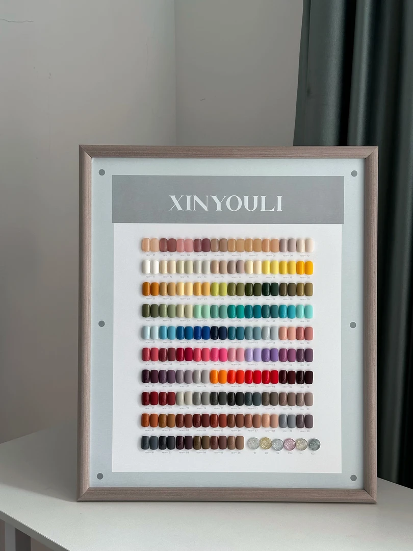 鼎美伈柚里102色大套纯色新款2025年美甲店用批发一整套全色胶爆