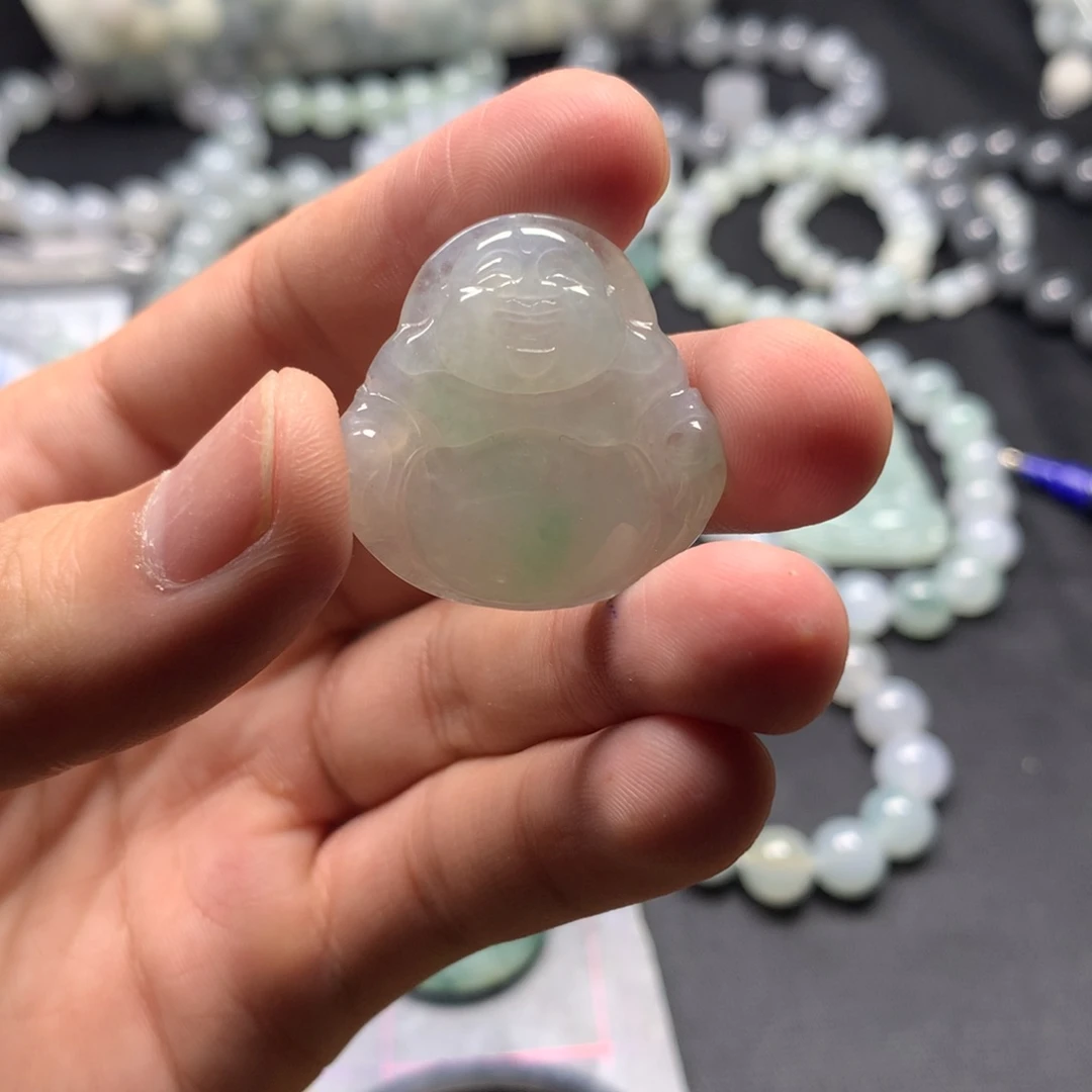 未镶嵌手链翡翠暮*缅甸翡翠佛公