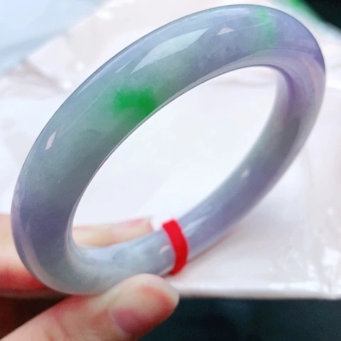 未镶嵌手镯翡翠55圆条882483