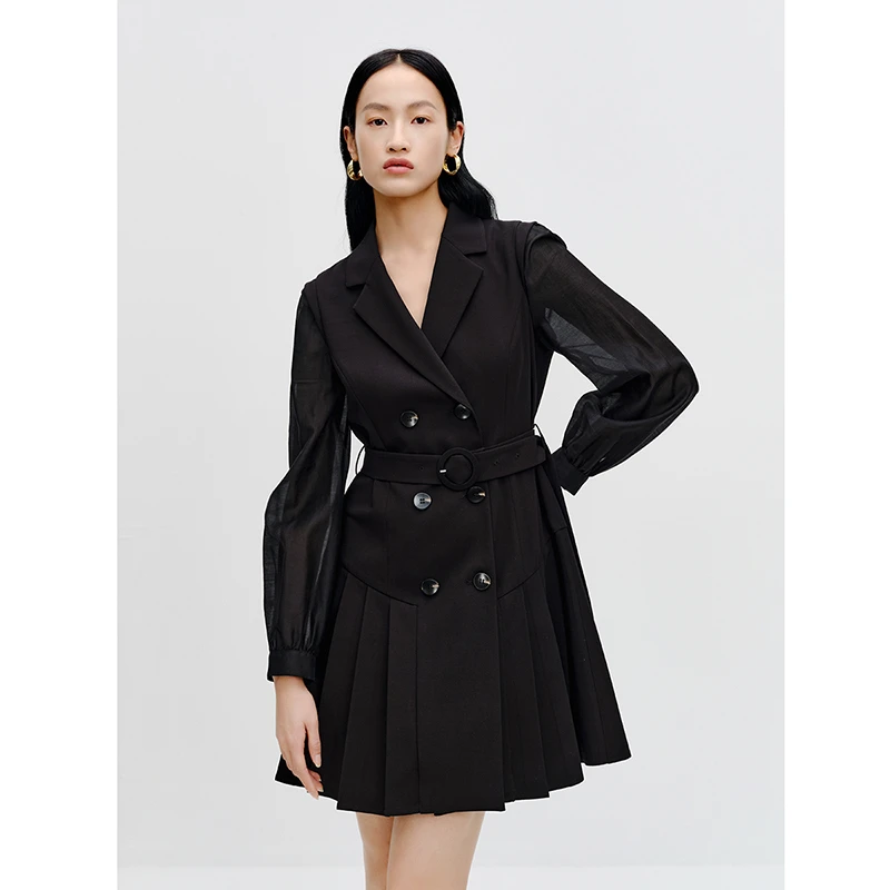 【丽公主专属】NEELLY纳俪商场同款连衣裙N23081Y01078