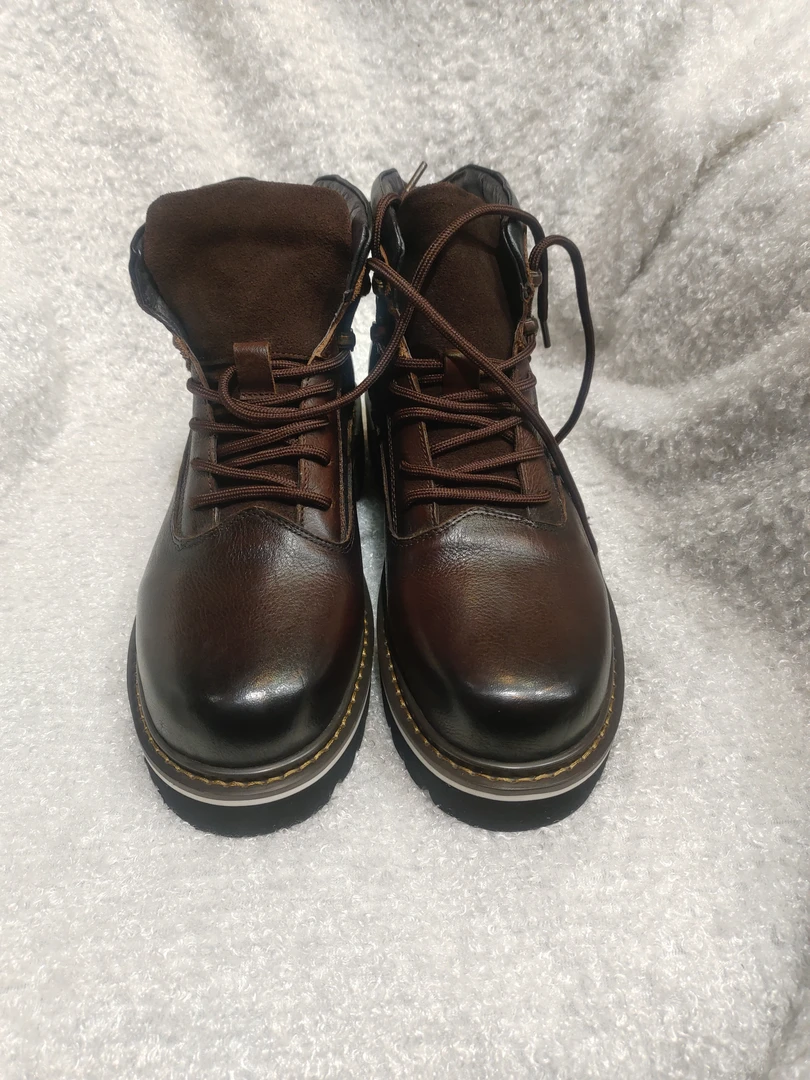 男士真皮新款马丁鞋