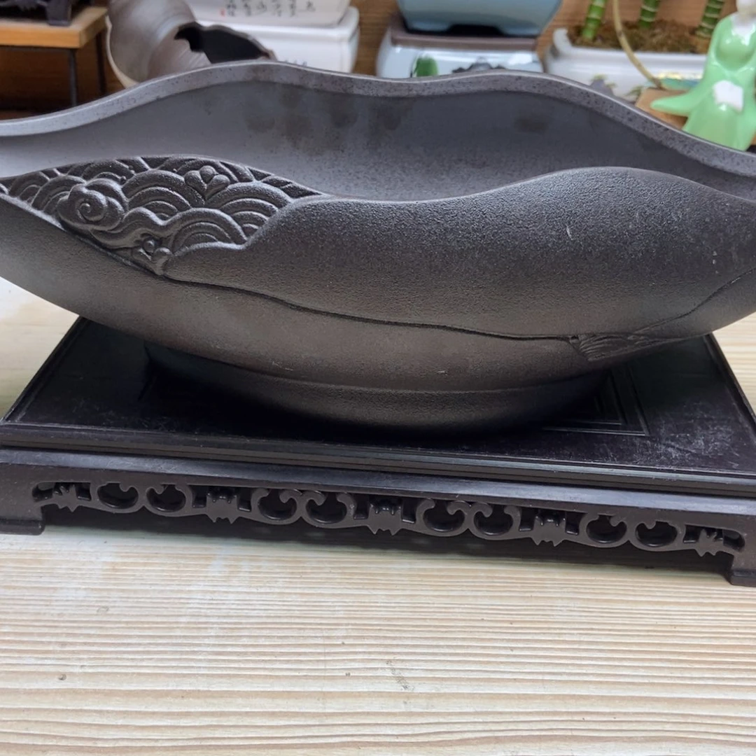 瓷片陶瓷花盆陶瓷艺术