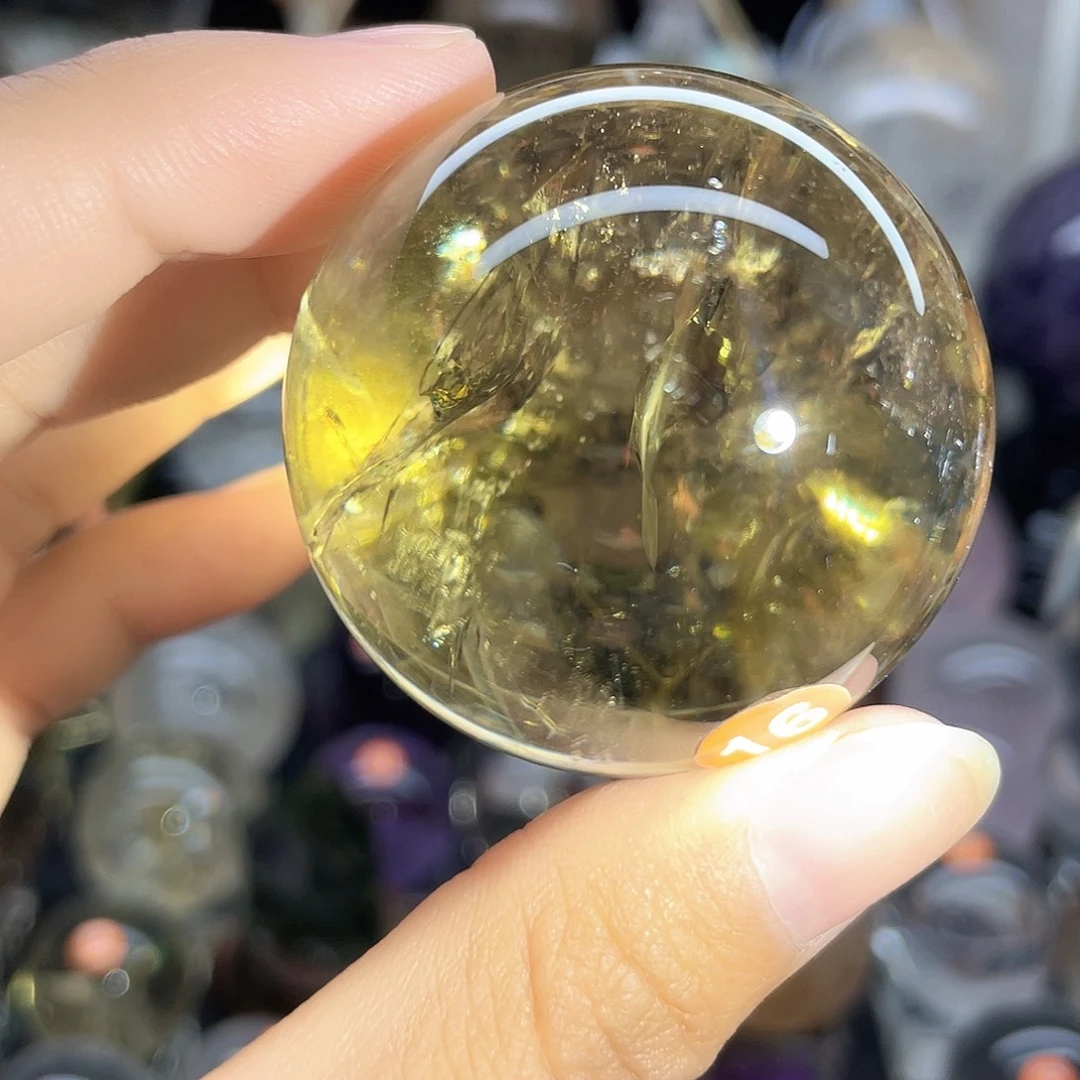未镶嵌珠宝半成品水晶黄水晶46A16