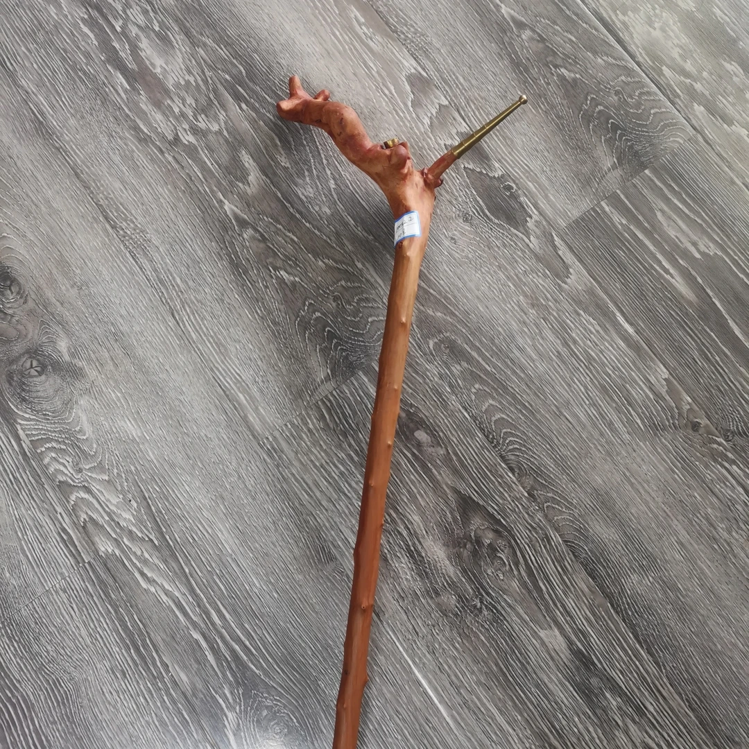 4号纯手工制作红刺刺拐杖