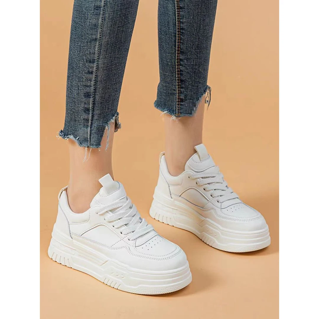 厚底小白鞋女新款秋冬爆款低帮运动板鞋C2-319