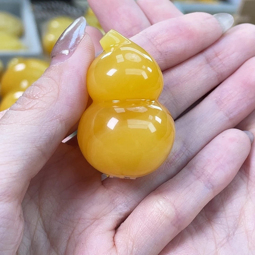 琥珀未镶嵌裸石琥珀蜜蜡J