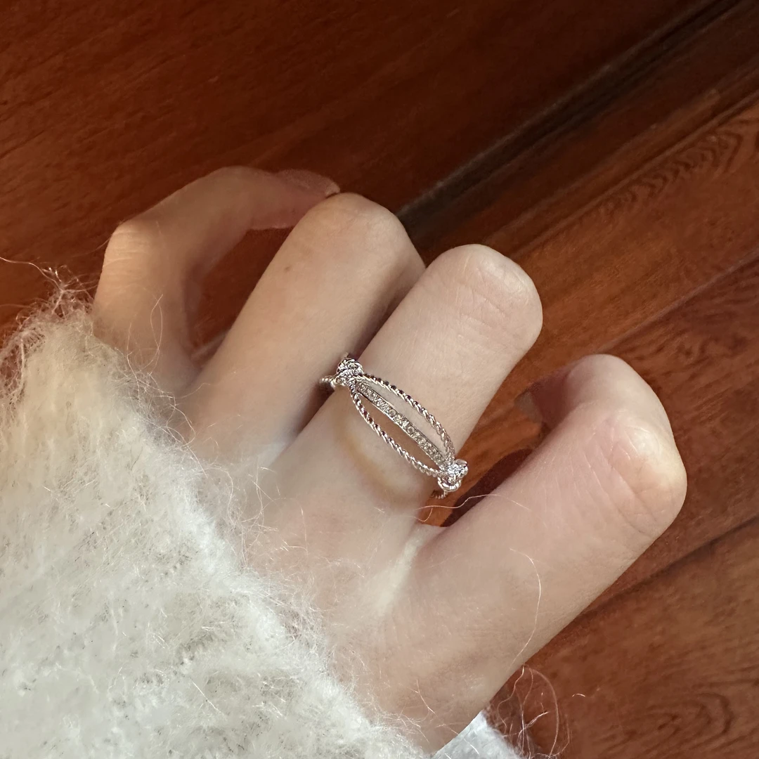 铜合金戒指 清｜0218【时尚轻奢】简约百搭经典精致气质中优雅