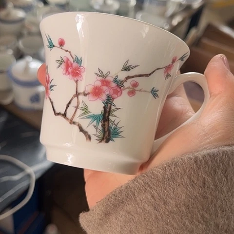 陶瓷咖啡杯一个陶瓷