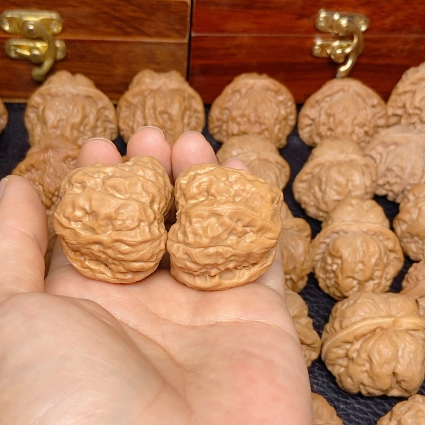 【闪购商品】文玩核桃吊坠已*置蛙蛙37