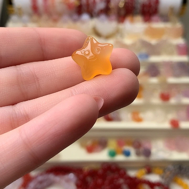 玛瑙/玉髓合金颈饰