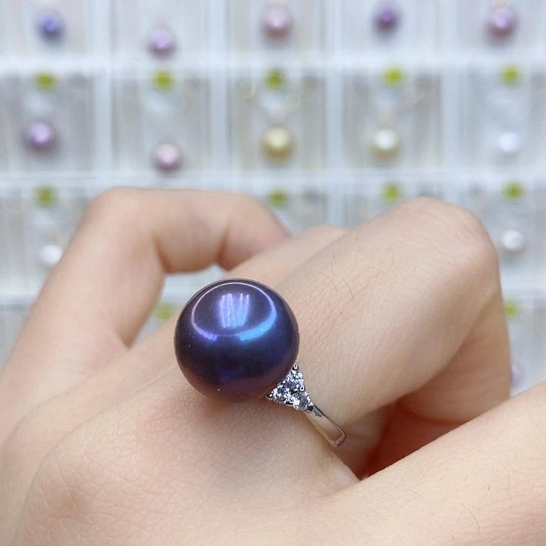 项链淡水珍珠合金