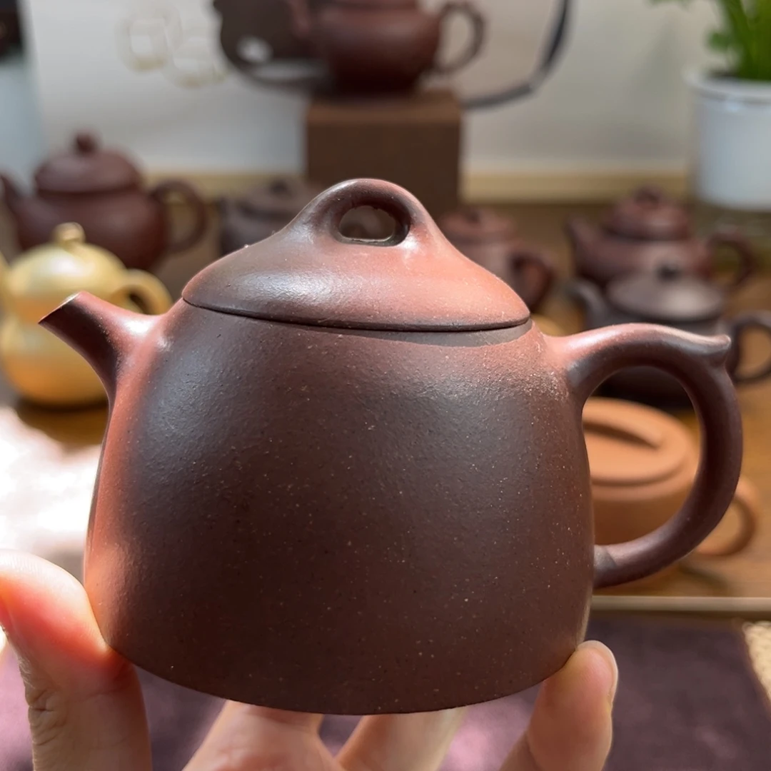茶壶紫砂手工制作工艺精湛160c