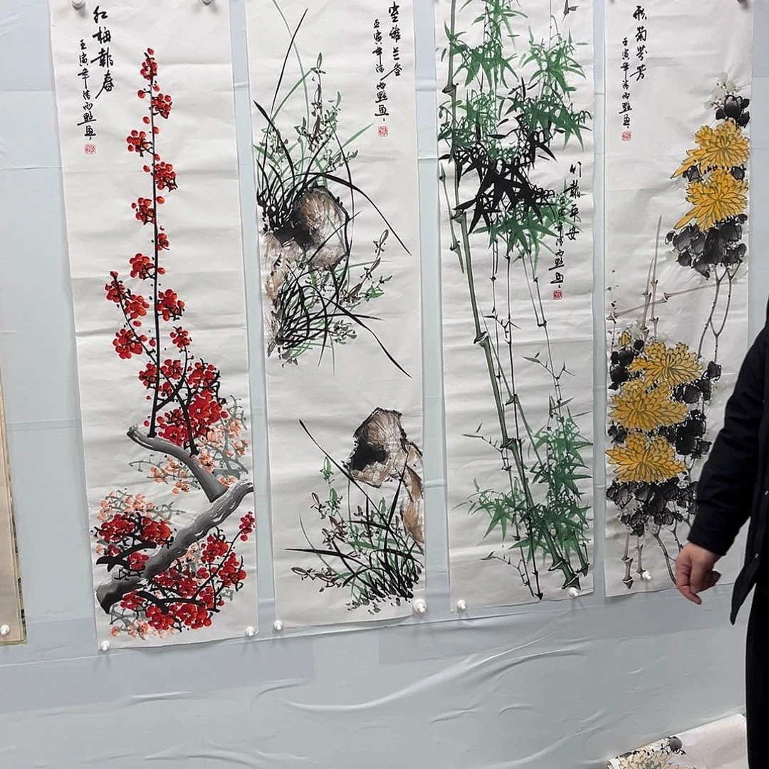 国画宣纸国画纯手绘