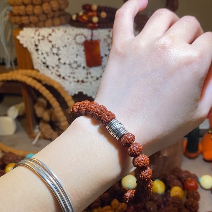 金刚菩提吊坠106玉华树王单圈一物