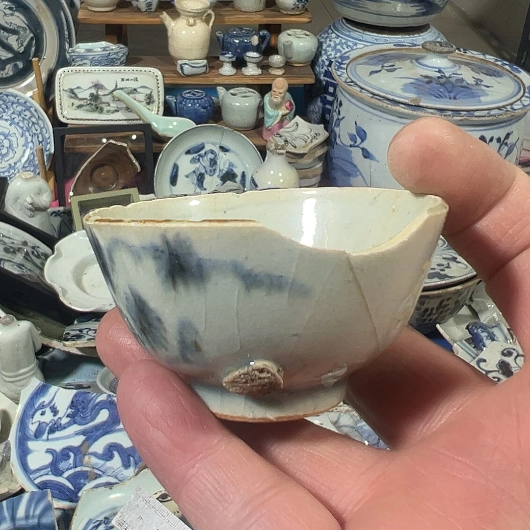 阿***泰瓷片瓷片标本，全场包邮