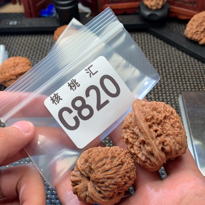 文玩核桃吊坠蒜头