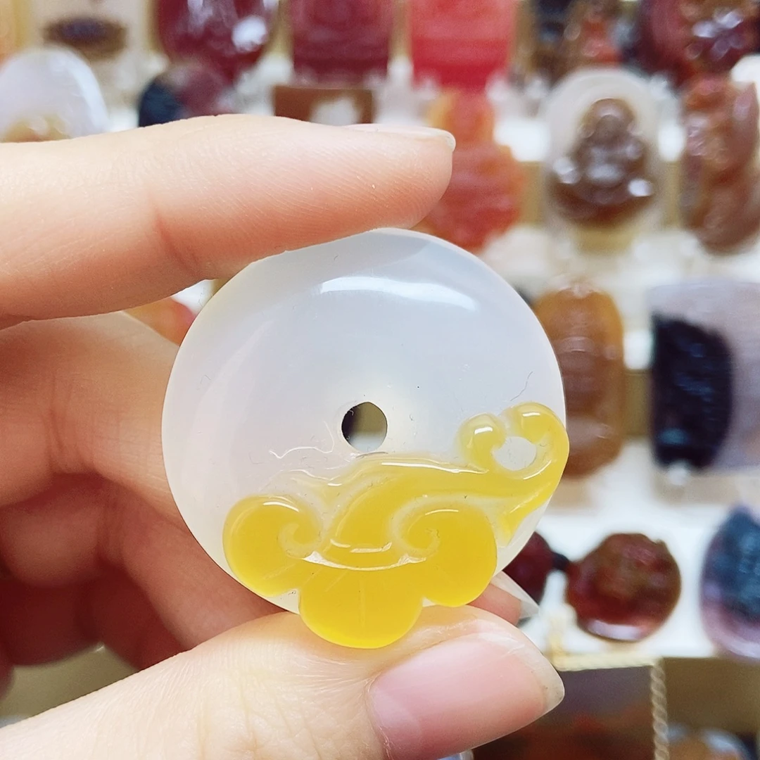 玛瑙/玉髓未镶嵌颈饰