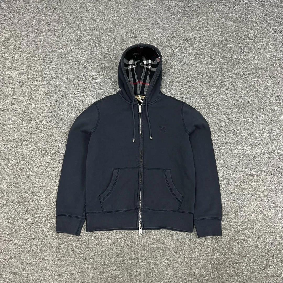99新 Alexander McQueen/亚历山大·麦昆 Burberry连帽卫衣s码