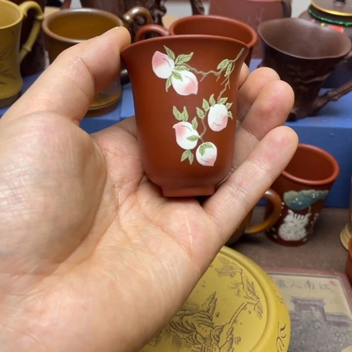 紫砂茶杯紫砂主人杯