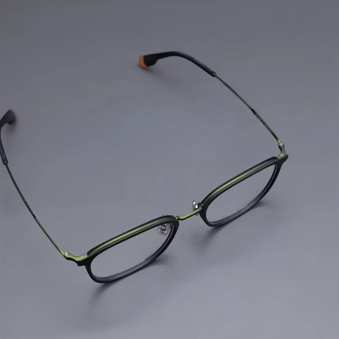 【樱花雨中】超轻纯钛13g眼镜框【单镜框送1.60防蓝光镜片】