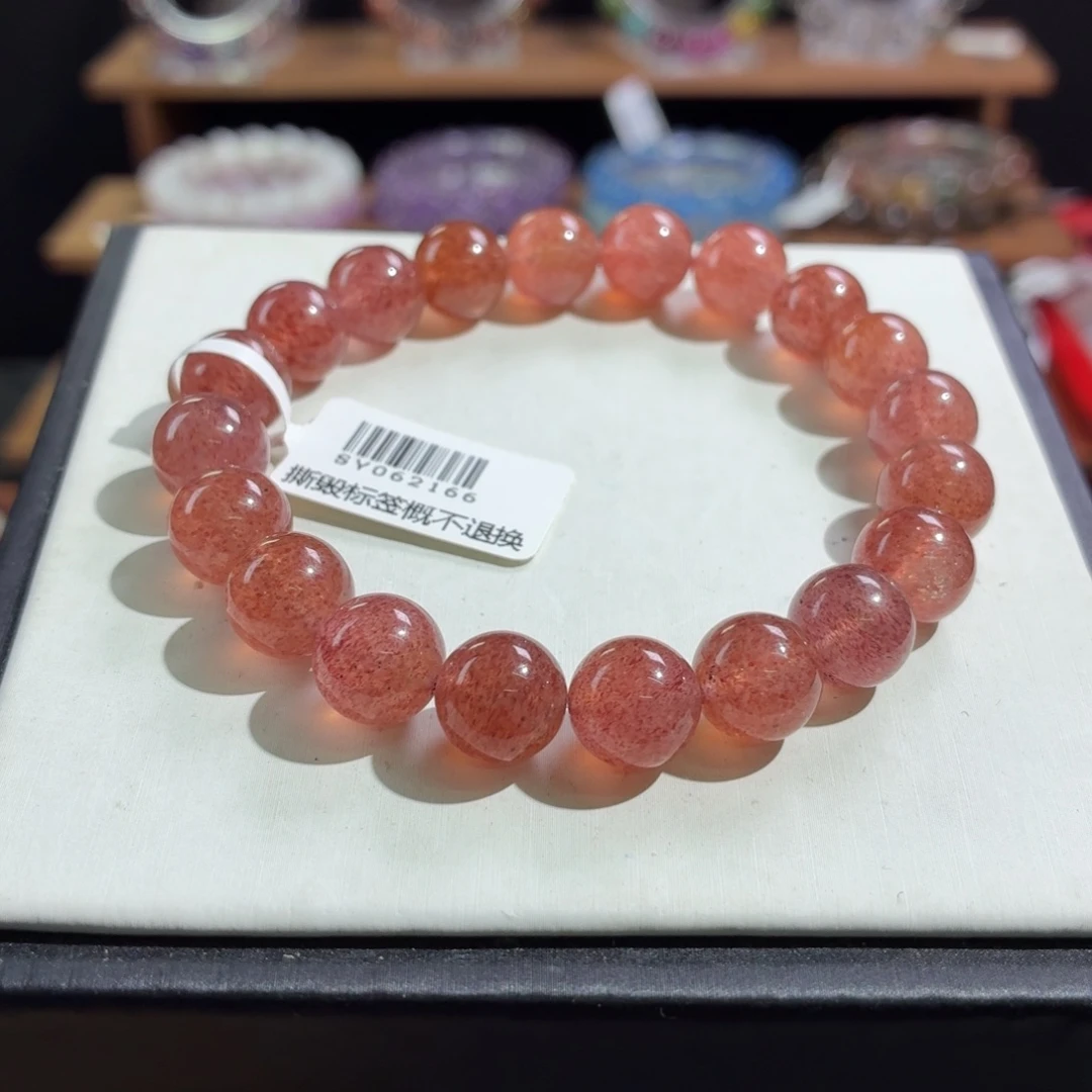 手串未镶嵌水晶10m草莓晶