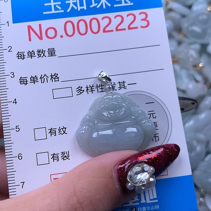 翡翠未镶嵌颈饰223