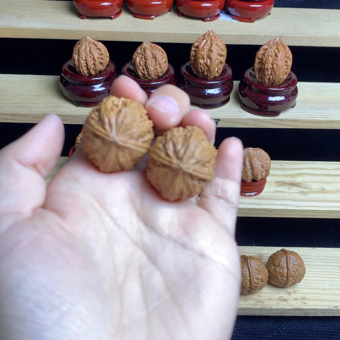 吊坠文玩核桃四方元宝