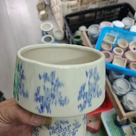 微瑕陶瓷盆12包邮
