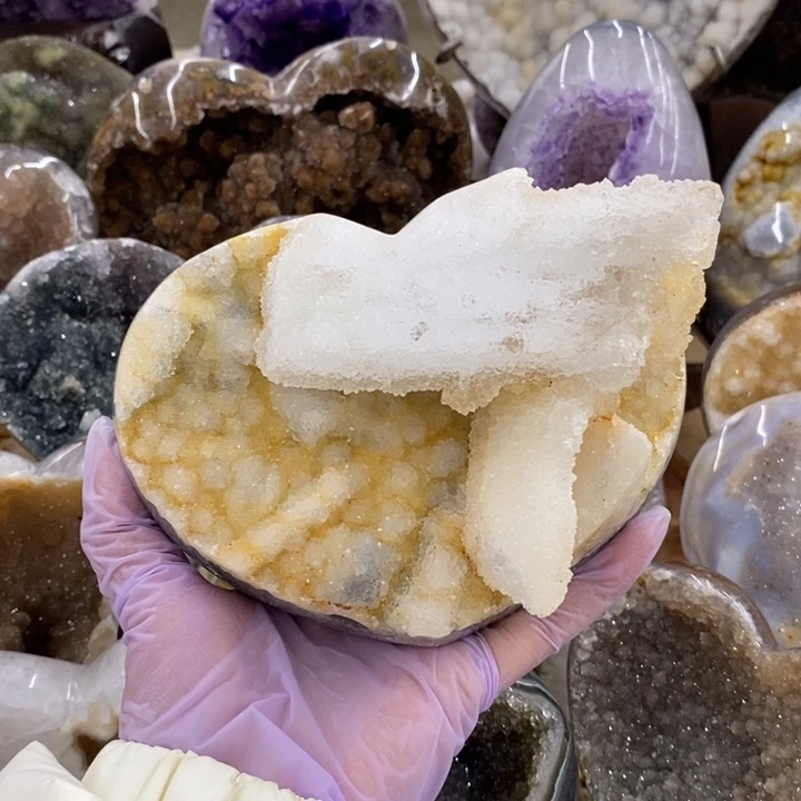 珠宝半成品紫晶未镶嵌3