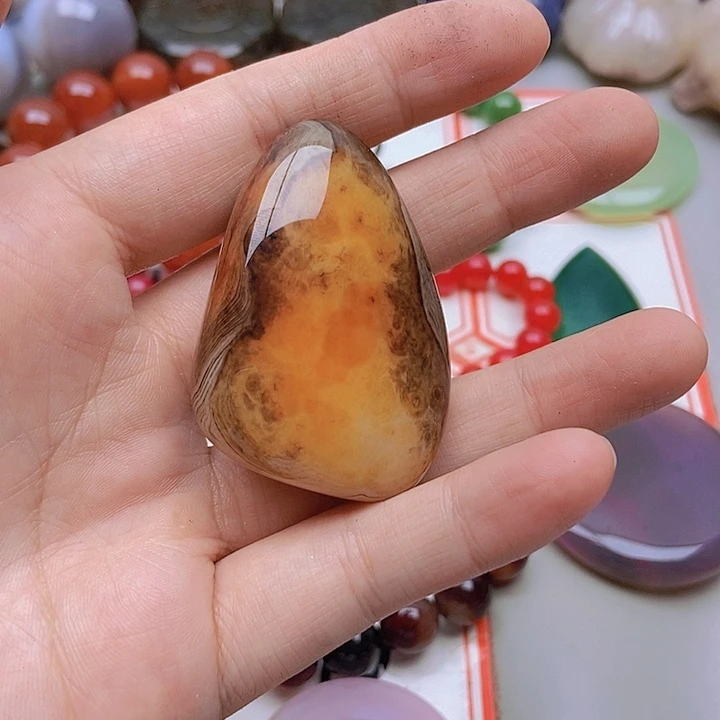 【闪购商品】未镶嵌玛瑙/玉髓珠宝半成品用****4