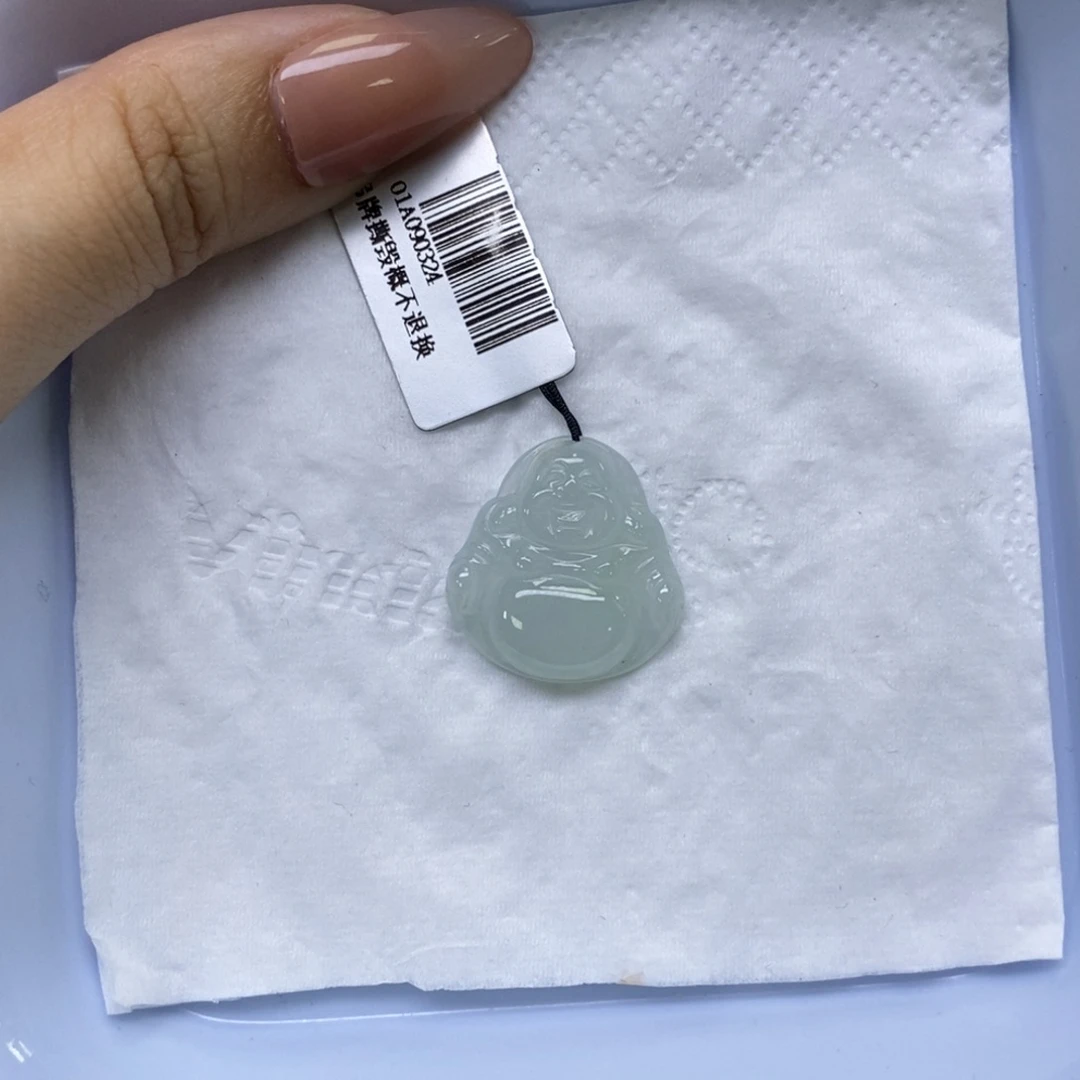 颈饰未镶嵌翡翠封**爱佛公