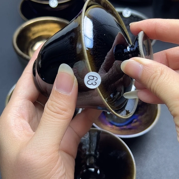 茶盏建窑建盏主人杯