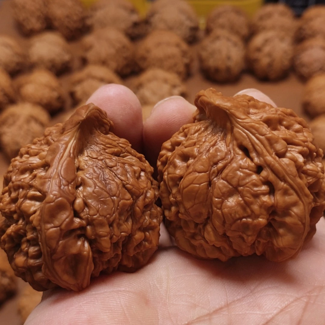 文玩核桃把件45尺 全品官帽蛇头 6