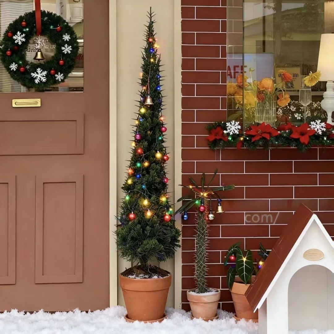 龙柏松室内大型北欧风客厅阳台真树圣诞氛围植物