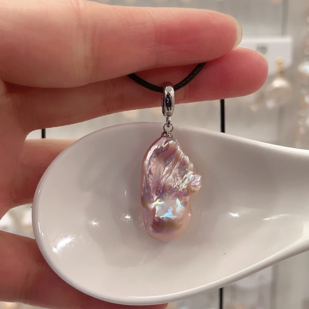 未镶嵌淡水珍珠吊坠(不含链)