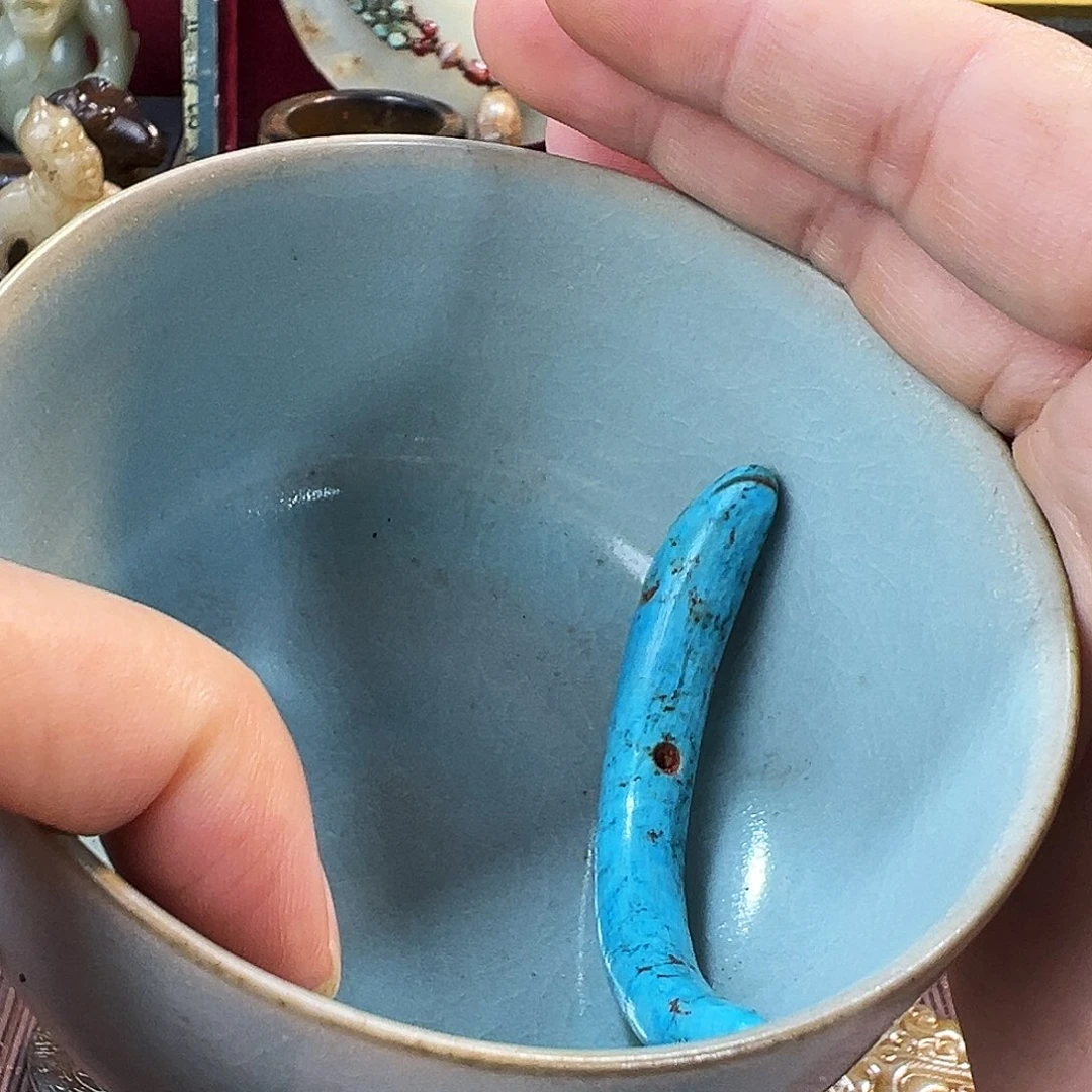 用***6瓷片五大名窑瓷器摆件瓷片