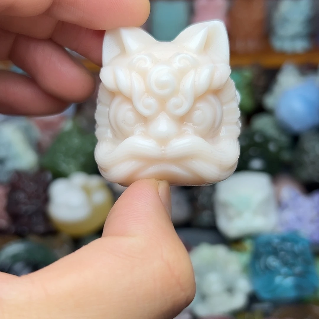 石材醒狮小白奶粉