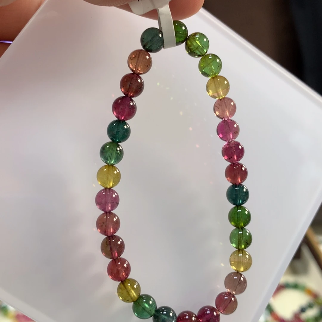 碧玺手链未镶嵌6.5左右