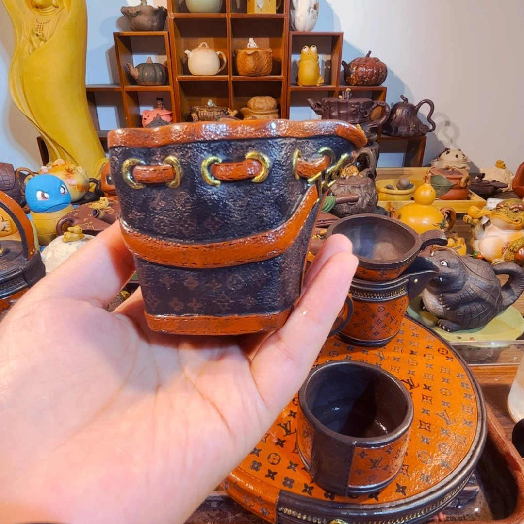 紫砂茶宠纯手工制作过程就是