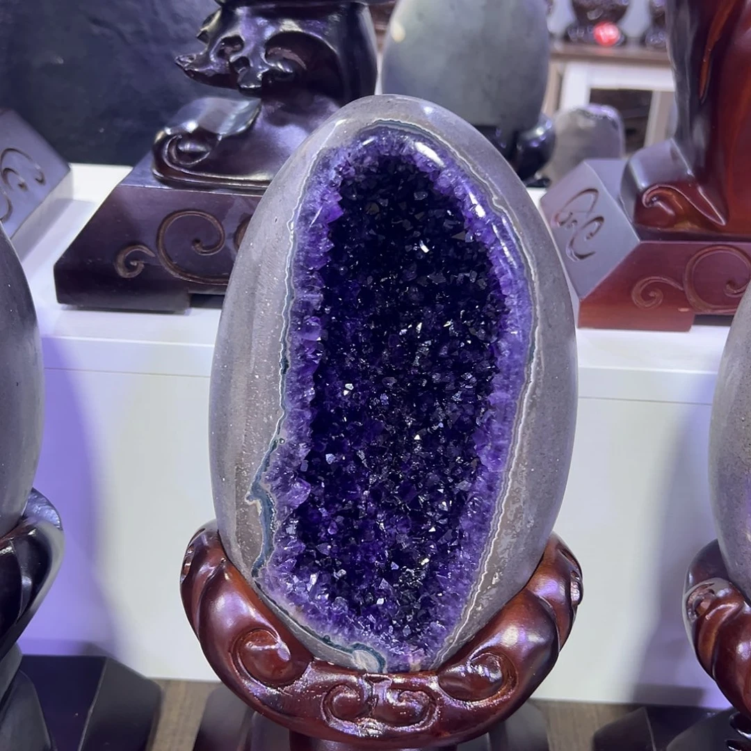 未镶嵌大型摆件（非配饰）紫晶