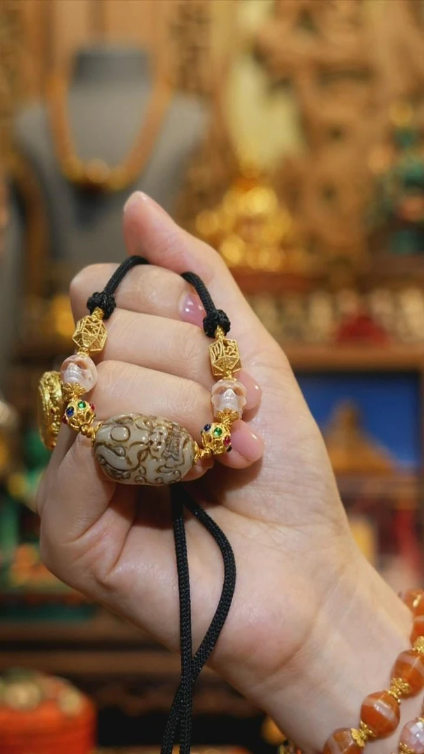 非金属棉绳项链 【美萍藏传】巴察锁骨链