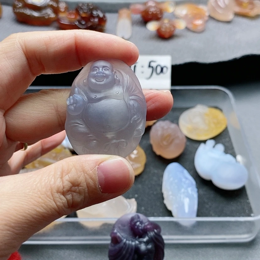 【闪购商品】未镶嵌吊坠定制玛瑙