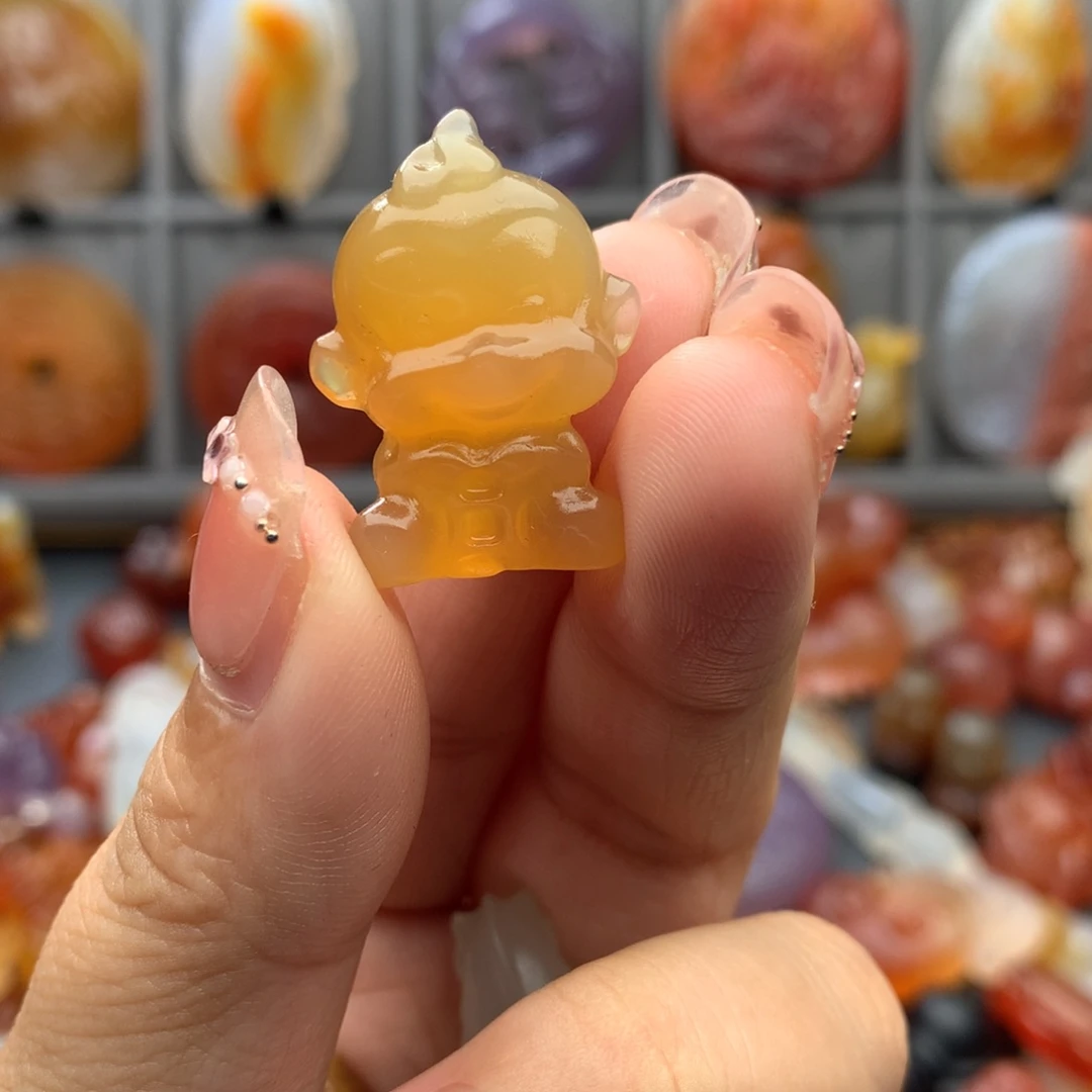 遥***期玛瑙/玉髓未镶嵌颈饰