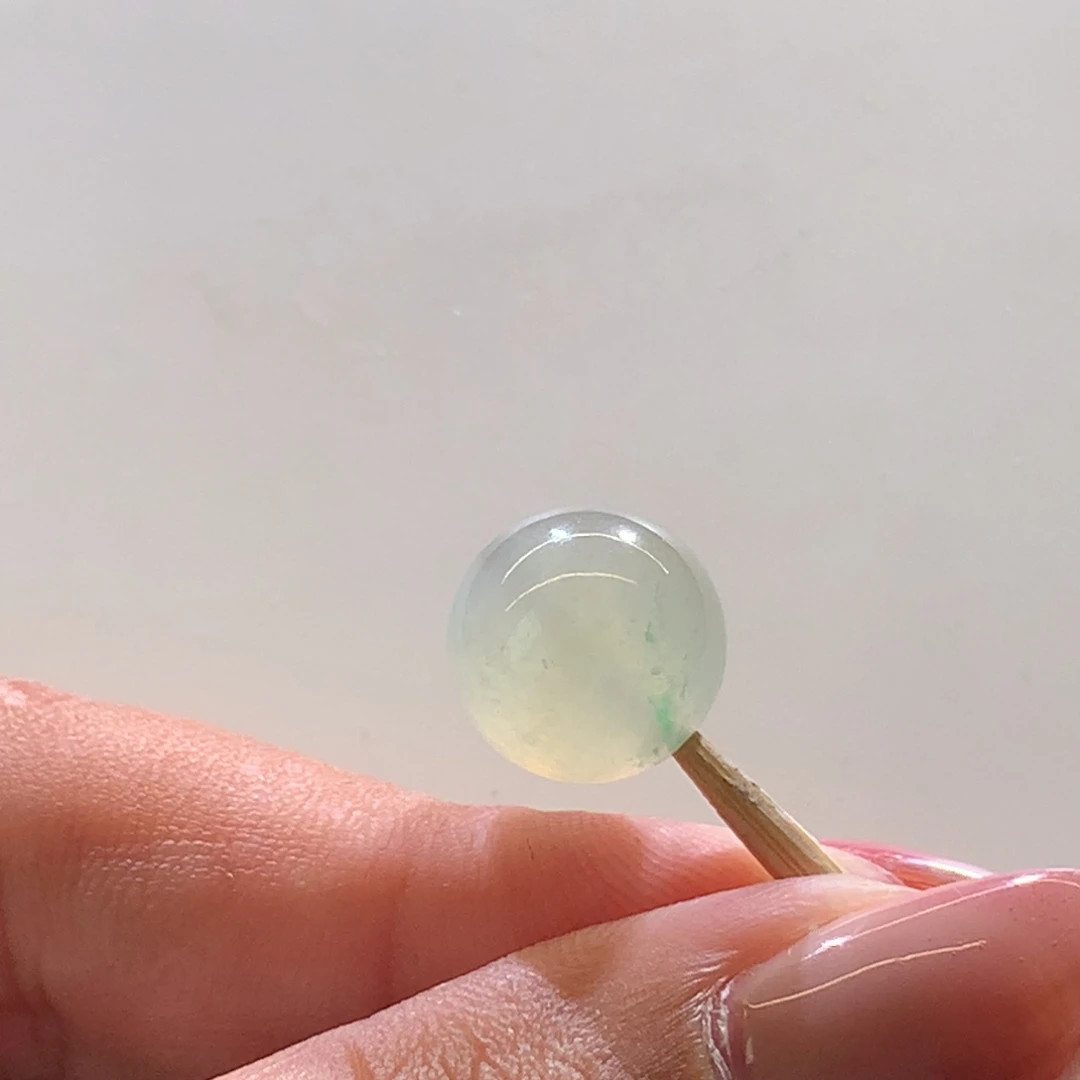 未镶嵌手串翡翠卡12冰黄