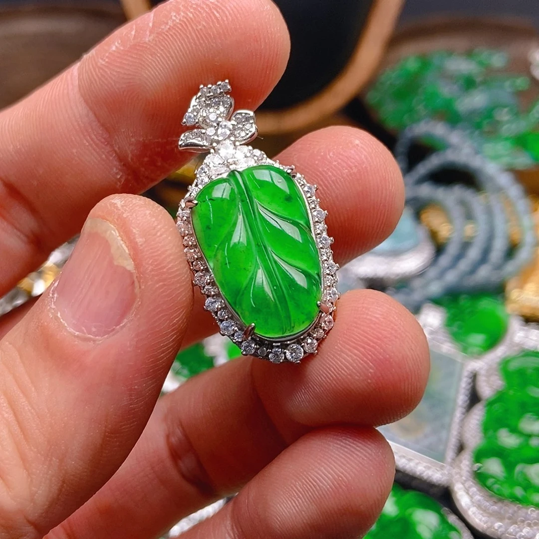 翡翠吊坠(不含链)未镶嵌423吊坠