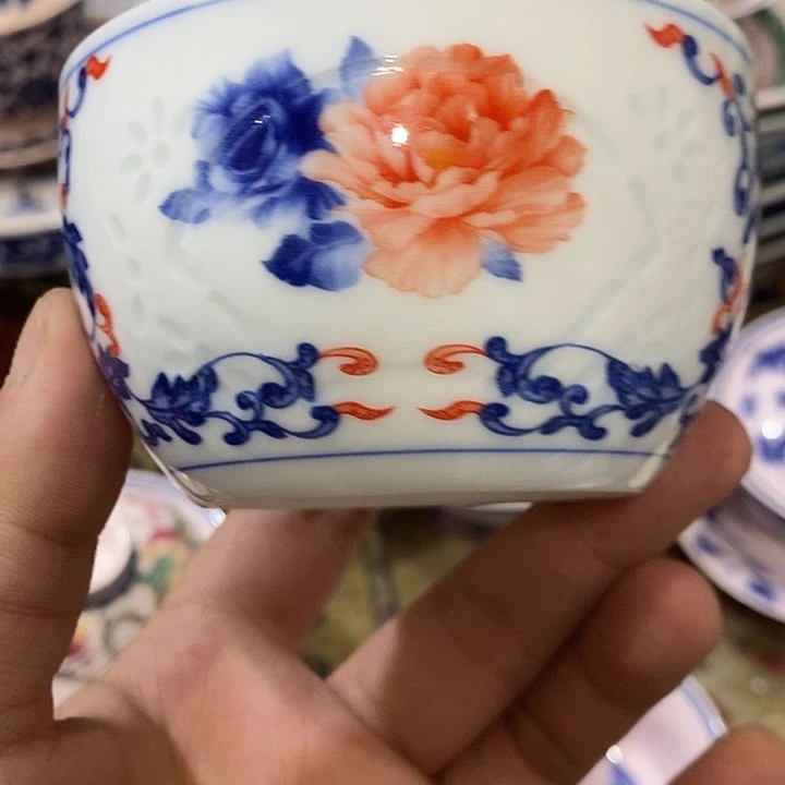 摆件景德镇陶瓷主人杯14556